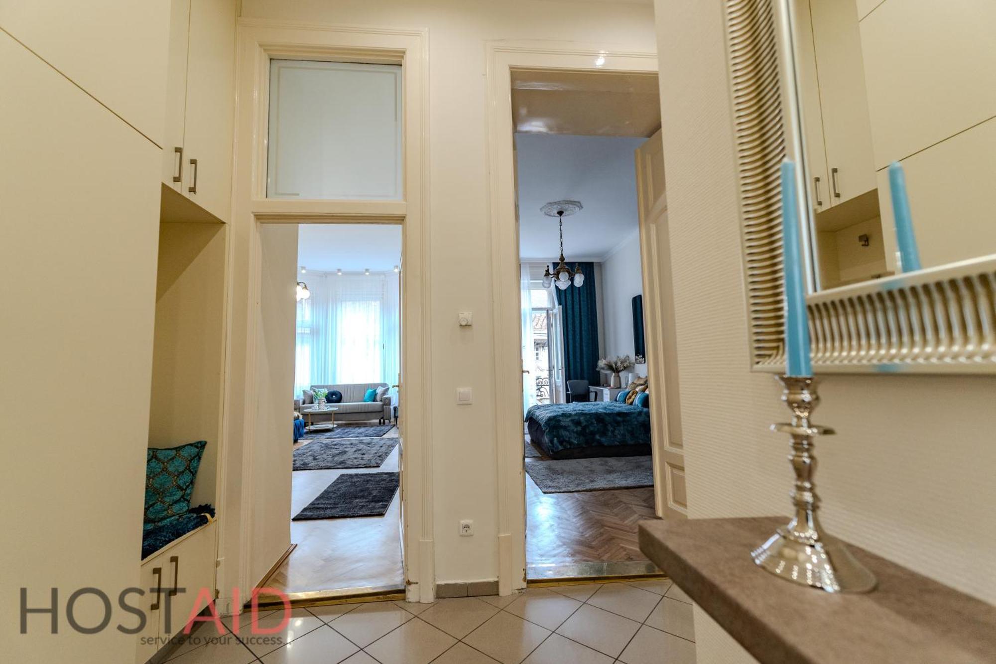 Apartamento Blue Fountain Design - Hostaid *