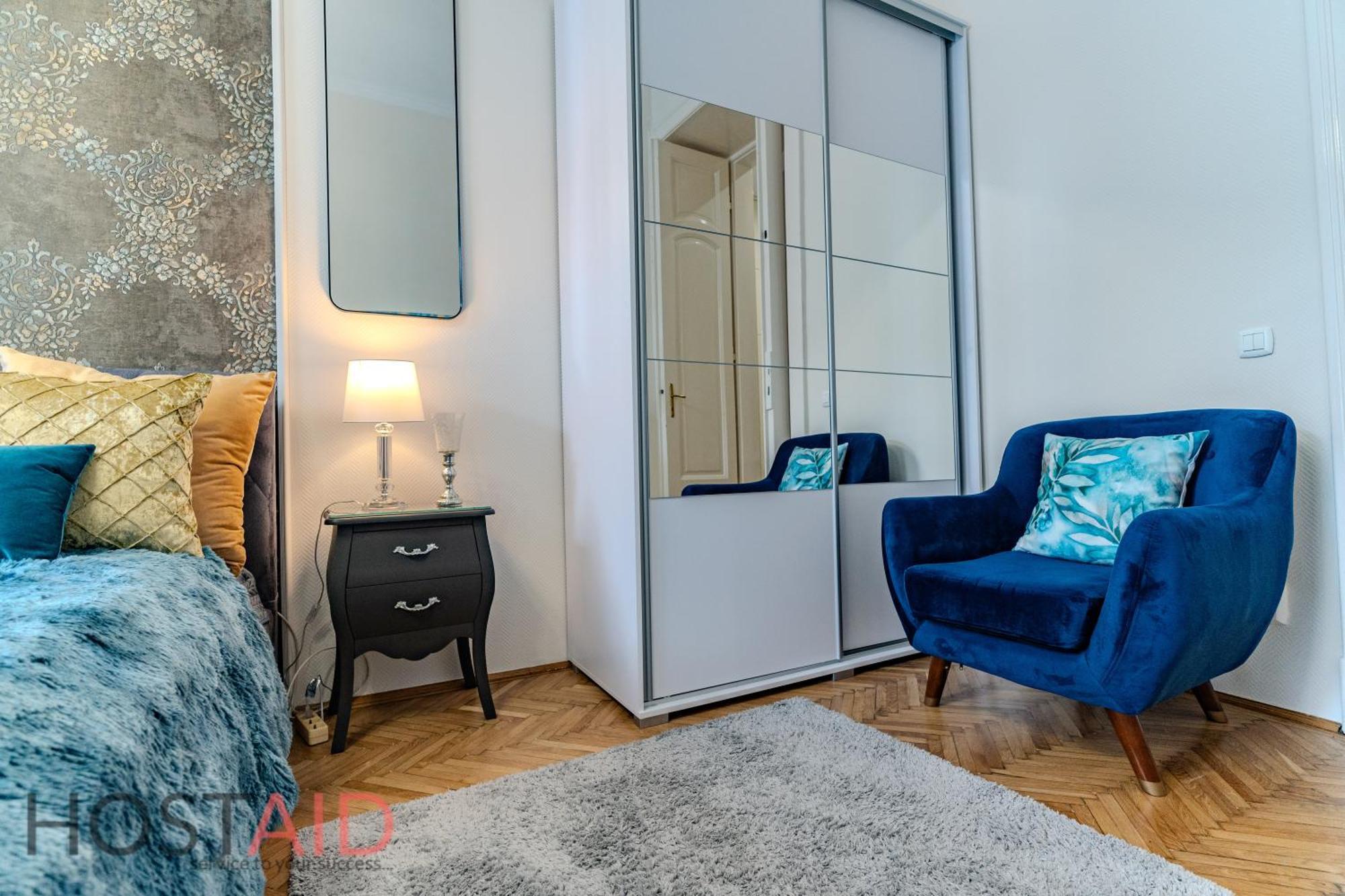 Apartamento Blue Fountain Design - Hostaid *