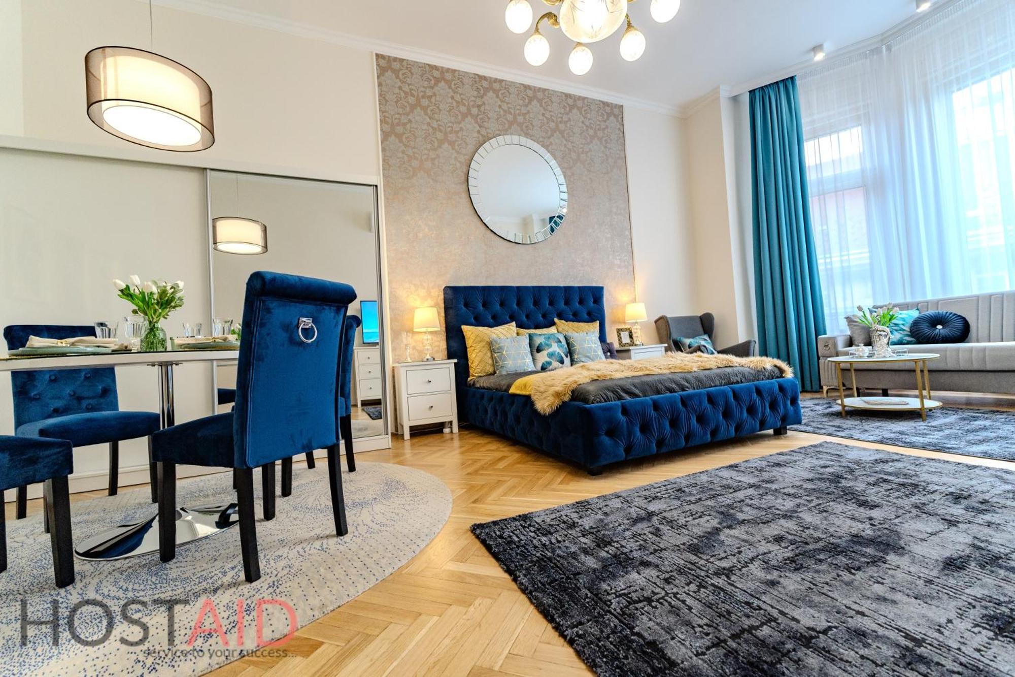 Apartamento Blue Fountain Design - Hostaid