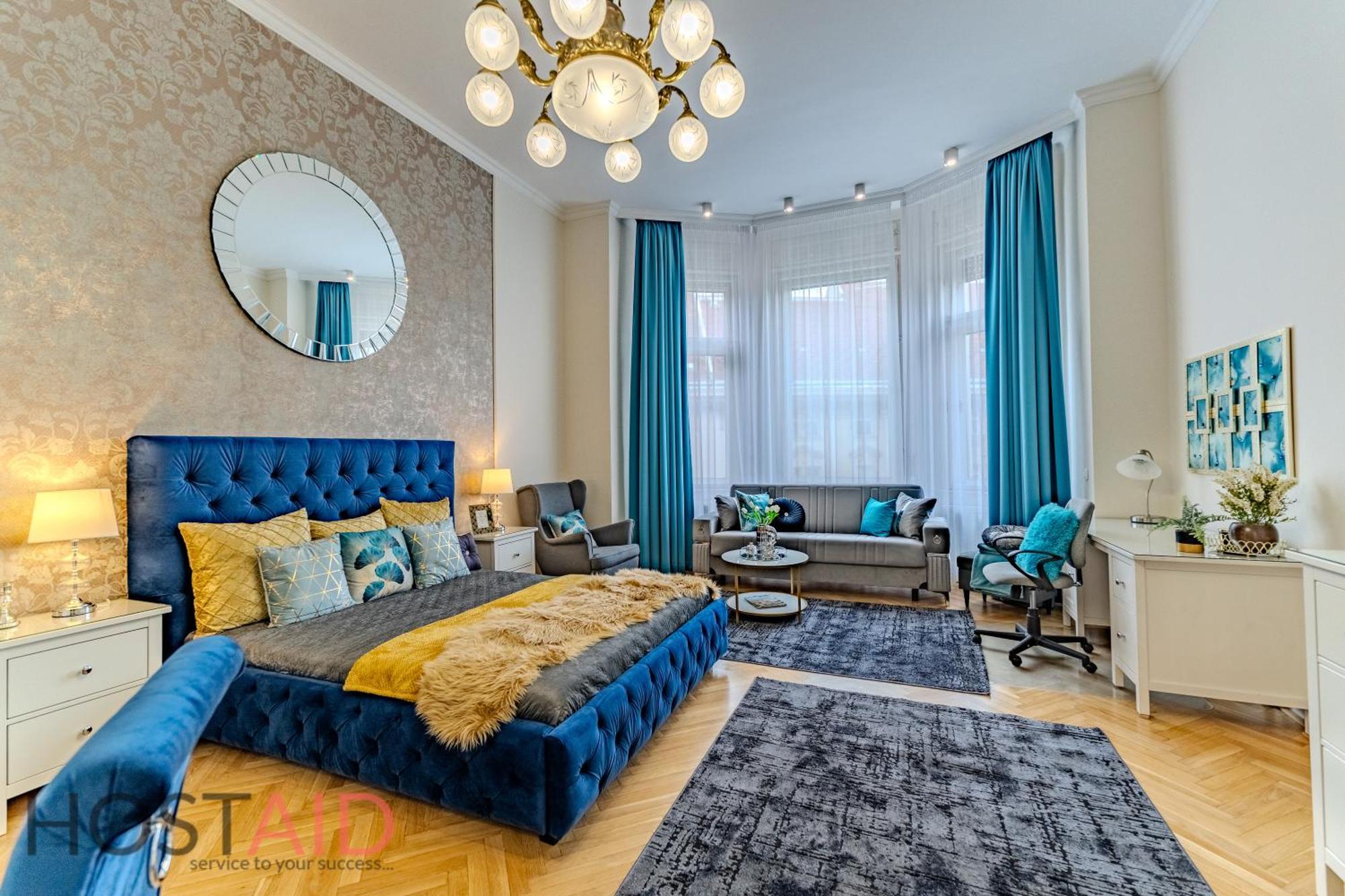 Apartamento Blue Fountain Design - Hostaid Budapest
